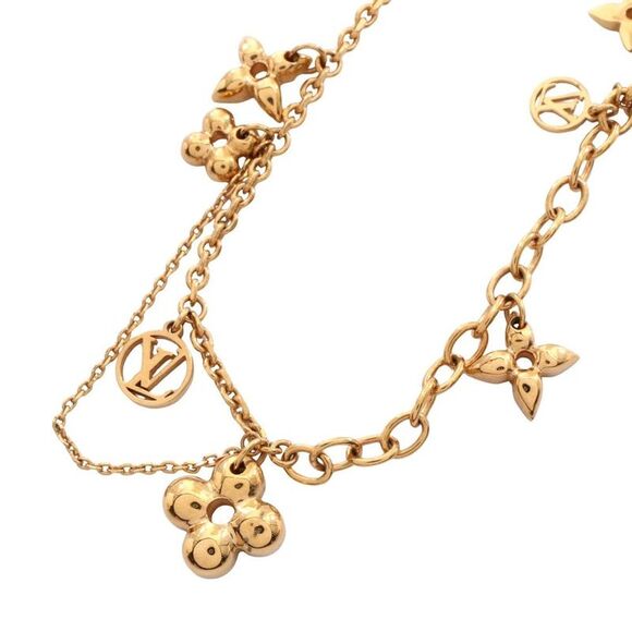 Pre Loved louis vuitton Women metallic | gold Necklaces - Picture 1 of 6